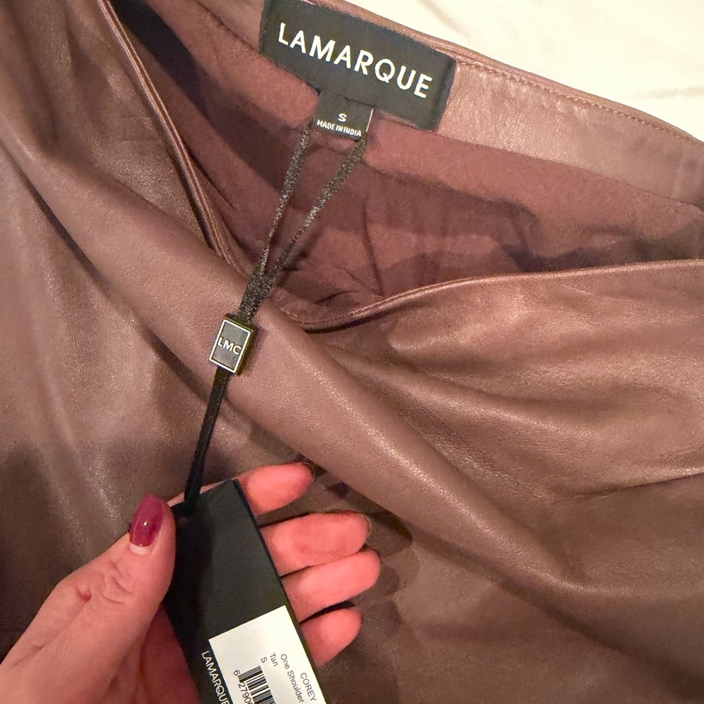 Lamarque Corey One-Shoulder Mini Dress - Picture 4 of 5